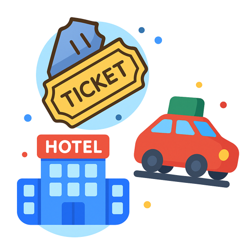 Tickets, Hotels, Transfers